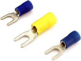 KLS8-01101-SVS5.5-4 (VF5.5-4Y) (SG57633) (TYI-5.5-4), Клемма тип "U" 4.3мм, изолированная, провод 2.