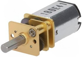 2208, Двигатель: DC, с редуктором, LP, 6ВDC, 360мА, Ось: D профиль, 298: 1