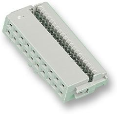 71600-126LF, Conn IDC Connector RCP 26 POS 2.54mm IDT RA Side Entry Cable Mount Tube