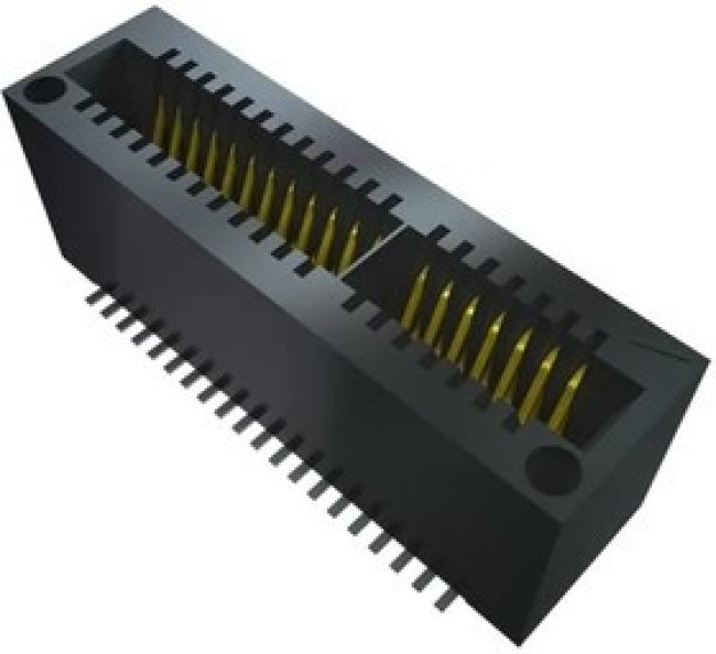 MEC1-130-02-L-D-A-K-TR, MEC1 Series Vertical Male Edge Connector, Surface Mount, 60-Contacts, 1mm Pitch, 2-Row