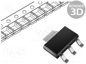 BCP53-10TX, Bipolar Transistors - BJT BCP53-10T/SOT223/SC-73