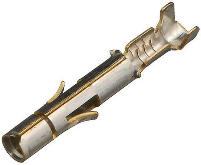 926884-1, Контакт-гнездо 2.5мм для разъема Universal MATE-N-LOK, провод 0.2-0.8мм² 926884-1, Контакт-гнездо 2.5мм для разъема Universal MATE-N-LOK, провод 0.2-0.8мм²