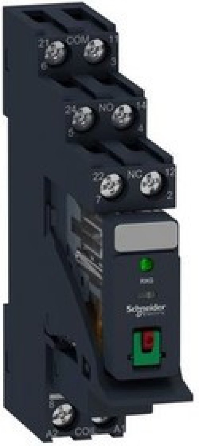 RXG22B7PV, Plug-in Interface Relay Zelio Relay 2CO AC 24V 5A Screw Terminal
