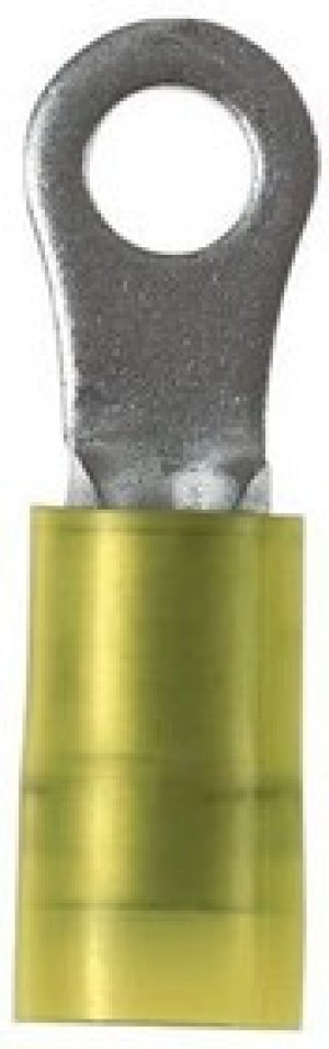 PN12-8HDR-L, TERMINAL, RING TONGUE, M4, 12AWG, YELLOW PN12-8HDR-L, TERMINAL, RING TONGUE, M4, 12AWG, YELLOW