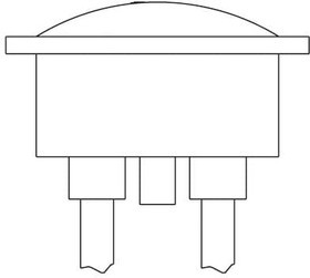 2622K5, Panel Mount Indicator Lamps GREEN DIFFUSED