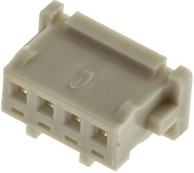 DF13-4S-1.25C, DF13 socket housing, 1 ro, Корпус