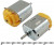 F130-1995 2.4V, Коллекторный электродвигатель постоянного тока F130-1995, 2.4 В, 0.48 Вт