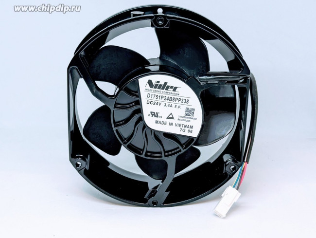 Вентилятор Servo D1751P24B8PP338 (D1751P24B8PP340) 172x150x51мм 24V 3.4A
