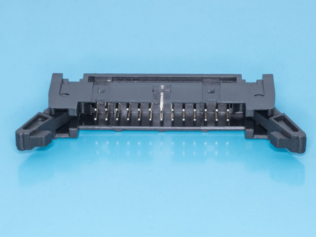 SCM-26, Разъем IDC 2х13 вилка на плату, шаг 2.54мм, с защелками SCM-26, Разъем IDC 2х13 вилка на плату, шаг 2.54мм, с защелками