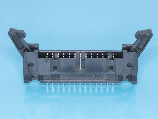 SCM-26, Разъем IDC 2х13 вилка на плату, шаг 2.54мм, с защелками SCM-26, Разъем IDC 2х13 вилка на плату, шаг 2.54мм, с защелками
