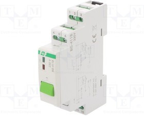 BIS-411B, Реле: установочное; бистабильное; SPDT; DIN; Алгоритм раб: OFF-ON