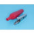 ITA-62R, Зажим изолиров. 62мм. тип 'aligator'(красный)