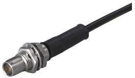 14_BMA-50-2-3/199_NE, RF Connectors / Coaxial Connectors BMA straight bulkhead cable plug(m)