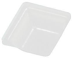 462164, Резиновая прокладка / ножка, Клейкий, 5.7 мм, 12.7 мм, Квадратная, Прозрачный