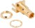 282133-75, RF Connectors / Coaxial Connectors 1.0/2.3 DIN Rec Edge Launch GLD