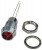 L65DR2L, LED Panel Mount Indicators PMI .33" LED Red 2V Wire