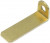 Клемма вилка, 6,3x0,8дл20x"O"d2, латунь, угловая 90 градусов
