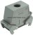 19300160736, Han B Heavy Duty Power Connector Hood, M25 Thread