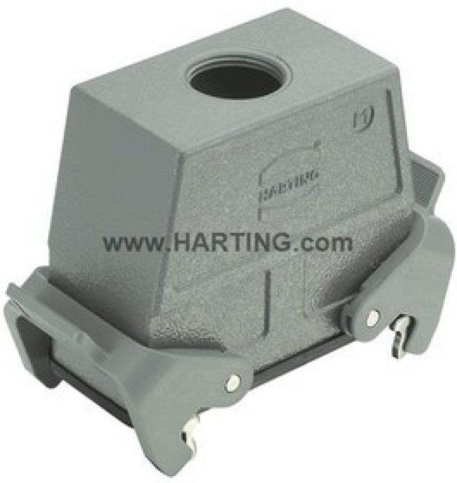 19300160736, Han B Heavy Duty Power Connector Hood, M25 Thread