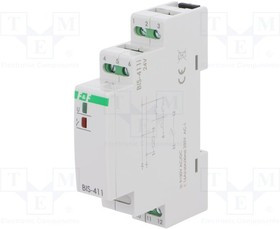 BIS-411I-24V, Реле: установочное, бистабильное,inrush, NO, Монтаж: DIN, 16А, IP20