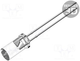 OST1MA5TA1A, LED; 5mm; RGB; blinking,tricolour; 100°; 3.8?5V; Lens: transparent