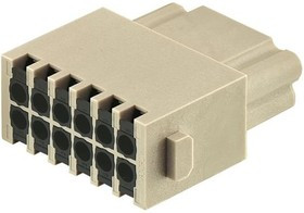 09 3462 00 06, Circular Connector, M8, Socket, Straight, Poles - 6, Wire, Panel Mount
