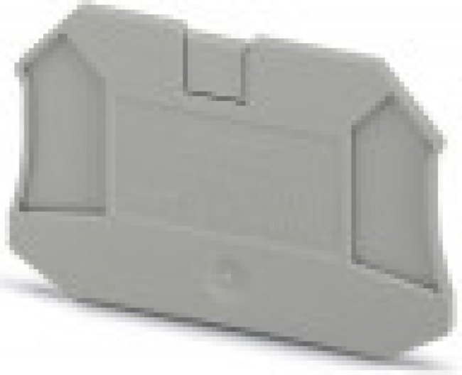 Крышка концевая D-UT 2,5/4-QUATTRO /2,2mm, для винтовых клемм UT 2,5..4-QUATTRO, серая