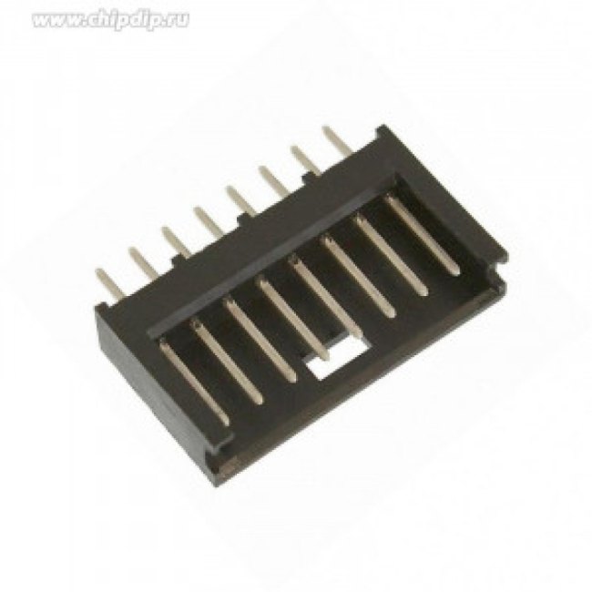 280372-1, Conn Wire to Board HDR 6 POS 2.54mm Solder ST Thru-Hole Box/Carton