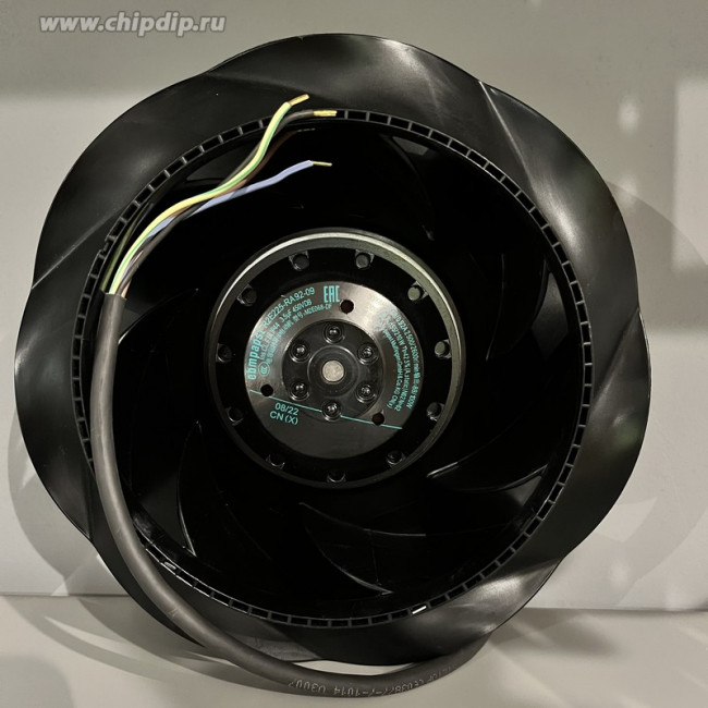 Вентилятор Ebmpapst R2E225-RA92-09 230V 50/60Hz 0.68/0.92A 2500/2600min-1 4pin