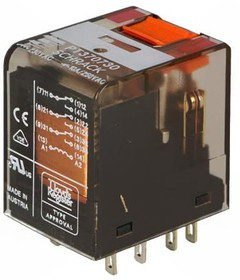 6-1419111-9, PT370730_Реле. Станд. исп., 3ПК(10А), катушка 230VAC, мат. конт. AgNi 90/10, тест. К