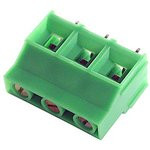 DG950-03 (EK950V-03P), Клеммник 3-контактный, 9.52мм