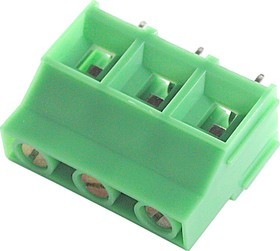DG950-03 (EK950V-03P), Клеммник 3-контактный, 9.52мм