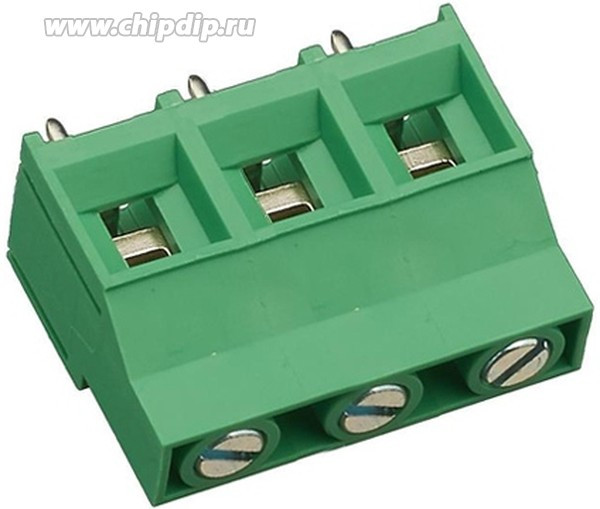 DG950-03 (EK950V-03P), Клеммник 3-контактный, 9.52мм
