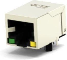 2337992-8, Modular Connectors / Ethernet Connectors RJ45 JACK MAG. POE 1GB LED 1X1