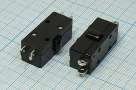 Переключатель концевой(путевой) 32x13 x13, 30, 10, ON-(ON), H15, Д703; №2980 A ПКонц 32x13 x13\ 30\10\ON-(ON)\\H15\Д703\