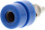 930166102, Blue Female Banana Socket, 4 mm Connector, Solder Termination, 32A, 30 V ac, 60V dc, Tin