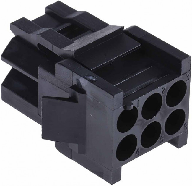 TST06RA00 / 192923-6020, Trident Automotive Connector Socket 6 Way
