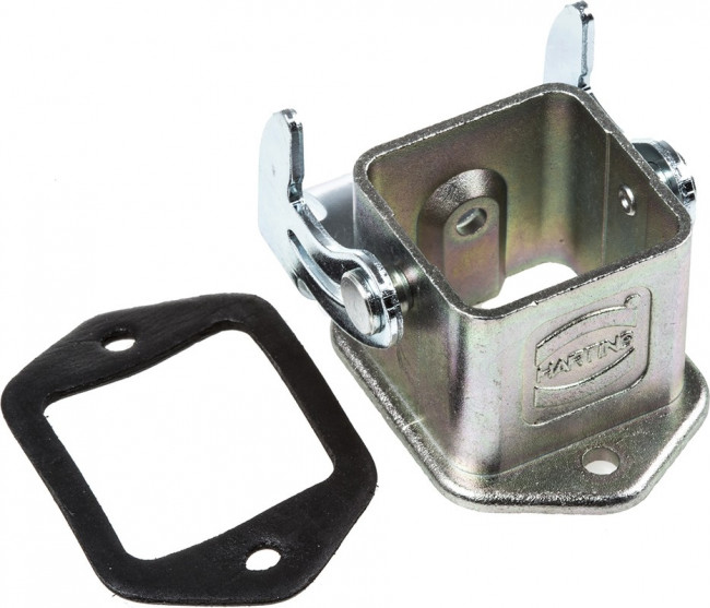 09620030301, Heavy Duty Power Connectors BULKHEAD MOUNTING HAN 3A