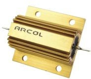 HS75 R47F, Aluminium Housed Wirewound Resistor 75W, 470mOhm, 1%