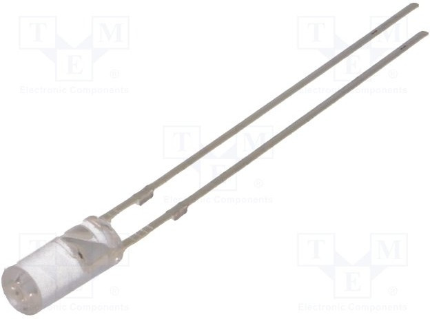 OSG8HA39B1B, LED; 3mm; yellow green; 100?150mcd; 110°; Front: flat; 1.8?2.6V