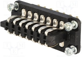 09700142811, Разъем: прямоугольный, "папа", Han Staf, PIN: 14, размер 10А