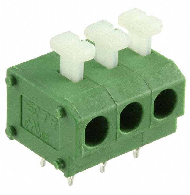 1-2834017-3, Fixed Terminal Blocks 3P 3.81MM TEPS CONN