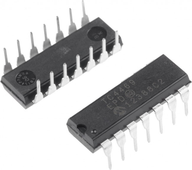 TC4469EPD, Low Side MOSFET 1.2A 4.5V~18V 1.2A PDIP-14-300mil Gate Drive ICs TC4469EPD, Low Side MOSFET 1.2A 4.5V~18V 1.2A PDIP-14-300mil Gate Drive ICs
