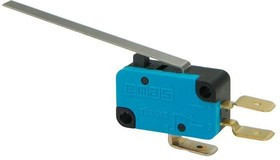 MK1KIM30, Микропереключатель 10А 250VAC с лапкой 1НЗ