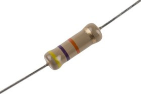 CFR200J47K, 47k Carbon Film Resistor 2W ±5% CFR200J47K CFR200J47K, 47k Carbon Film Resistor 2W ±5% CFR200J47K