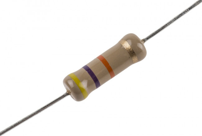 CFR200J47K, 47k Carbon Film Resistor 2W ±5% CFR200J47K CFR200J47K, 47k Carbon Film Resistor 2W ±5% CFR200J47K