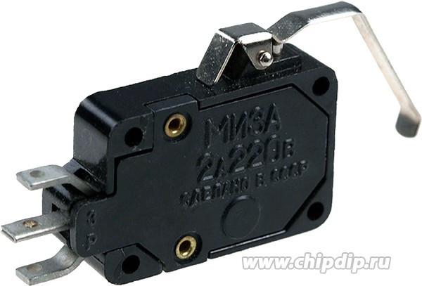 МИ3А, Микропереключатель с лапкой (2A 250VAC) МИ3А, Микропереключатель с лапкой (2A 250VAC)