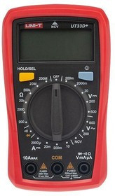 Мультиметр портативный UT33D+ NCV + прозвонка UNI-T 13-0058