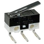 DM1-01C-30, Микропереключатель с лапкой, угловой (125В 1А)