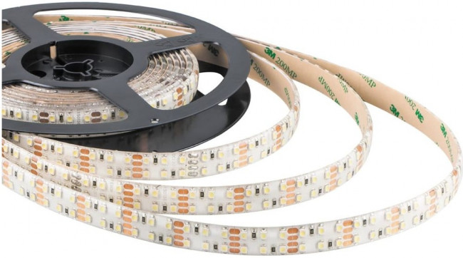 Cветодиодная LED лента LS615, 240SMD 3528 /м 19.2Вт/м 5м IP65 12V холодный белый 27733 Cветодиодная LED лента LS615, 240SMD 3528 /м 19.2Вт/м 5м IP65 12V холодный белый 27733